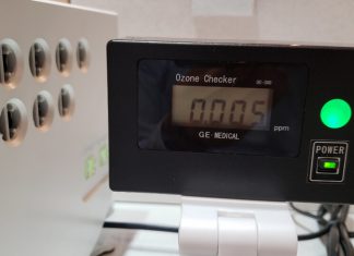 滝風イオンの低濃度オゾン測定